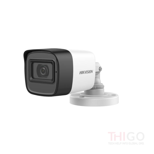 Hikvision DS-2CE16D0T-ITPFS 2MP Audio Fixed Mini Bullet Camera